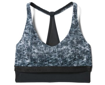 under armour low triangle back sports bralette