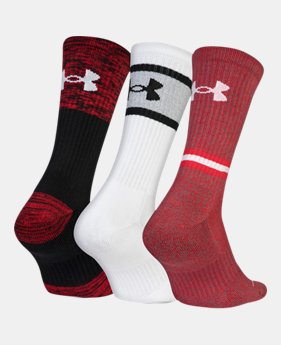 UA Phenom Twisted 2.0 Crew Socks 1 Color Available $20