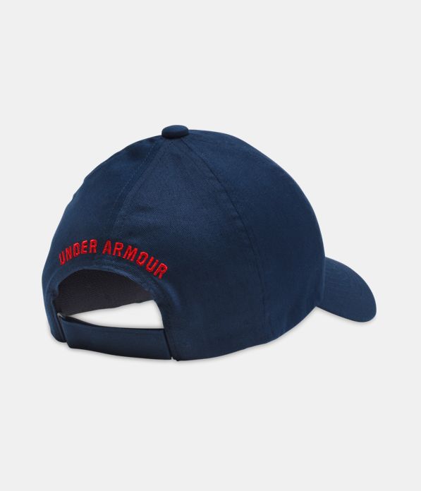 Girls' UA Graphic Cap, Midnight Navy,