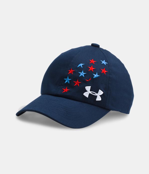 Girls' UA Graphic Cap, Midnight Navy,
