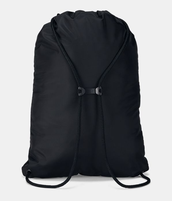 UA Ozsee Elevated Reflective Sackpack, Black ,