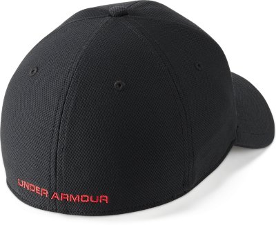 black on black under armour hat