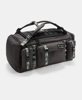 Best Seller UA x Project Rock USDNA Range Duffle 2 Colors Available $179.99