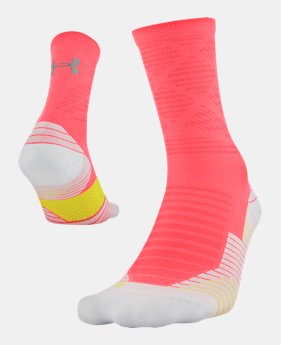 UA Run Cushion Crew 1 Color Available $17