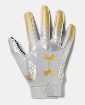 Men's UA F6 LE Football Gloves 4 Colors Available $40