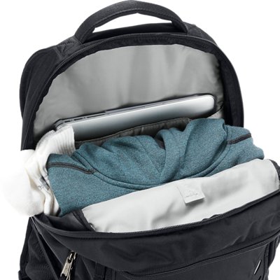 teal and grey under armour backpack
