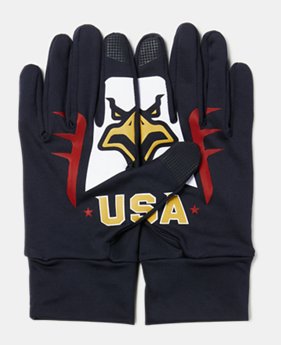 Men's UA Stars & Stripes Liner Gloves 1 Color Available $17.99