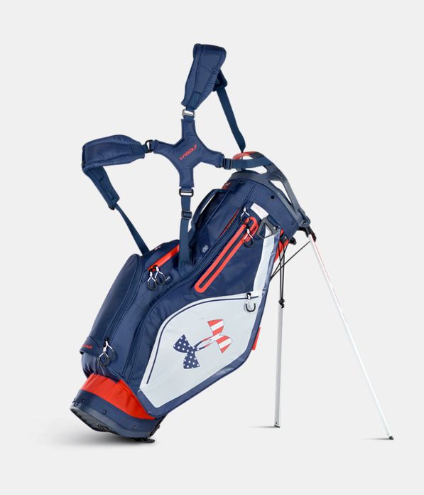 Men‘s UA Storm Match Play Stand Bag, Red,