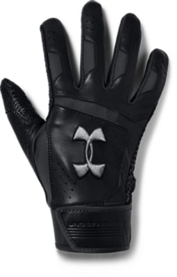 black under armour batting gloves