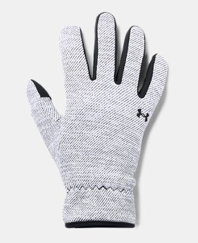 Women's UA Storm Fleece Gloves 3 Colors Available $40