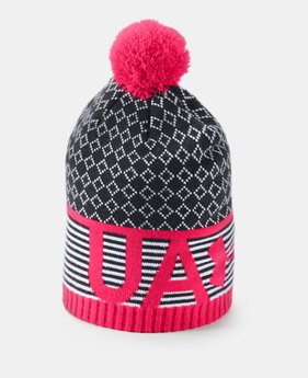 Girls' UA Favorite Beanie 3 Colors Available $25