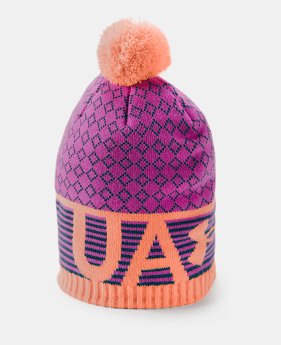 New Arrival Girls' UA Favorite Beanie 3 Colors Available $22