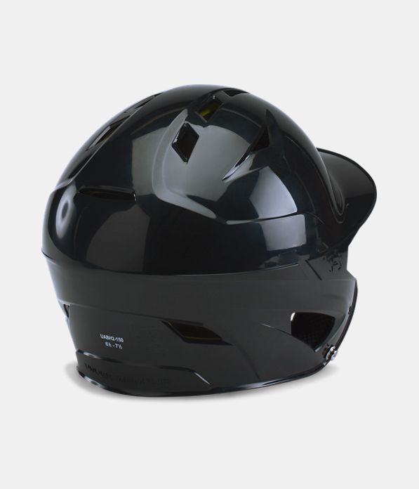 Men's UA Converge Batting Helmet, Black ,