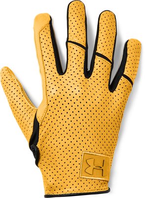 under armour orange gloves