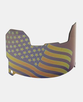 UA Flag Tinted Football Visor 1 Color $64.99