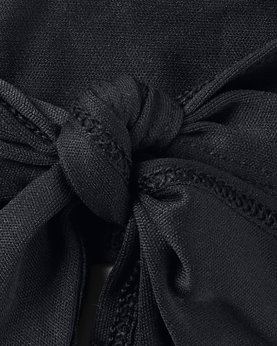 Adult UA Armour Tie Headband in Black image number 1
