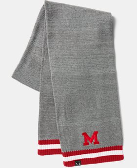 UA Maryland Iconic Stripe Scarf 1 Color Available $32.99