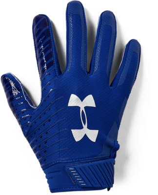 under armour gold football gloves