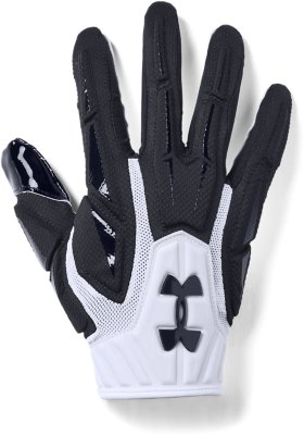 under armour gold football gloves