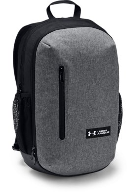 black backpack under armour