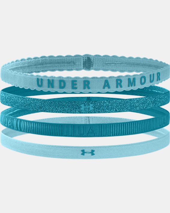 Under Armour Girls' UA Skinny Headbands – 4-Pack. 1