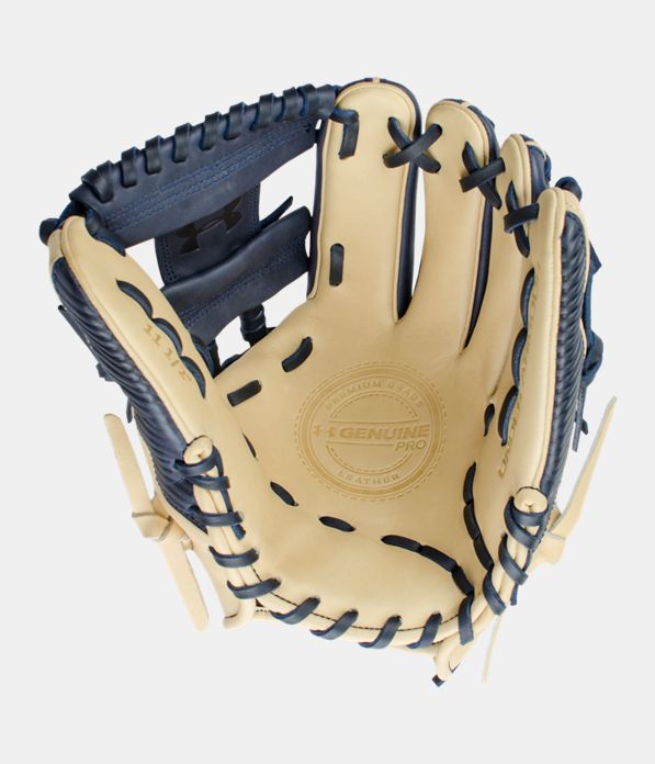 UA Genuine Pro 11.50” Baseball Fielding Glove, Midnight Navy,