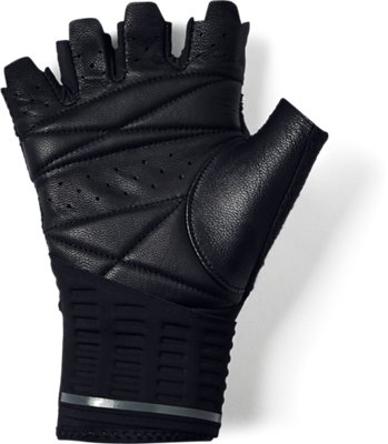 black under armour gloves