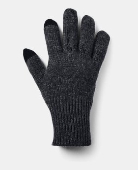 New Arrival Men's UA Knit Wool Gloves 1 Color Available $40