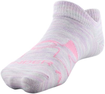 Lot de 3 paires de socquettes UA Essential No-Show - Blanc / Rose