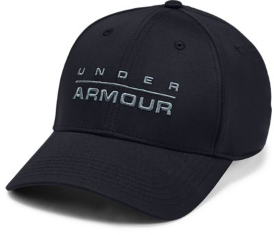 under armour men's curved brim stretch fit cap