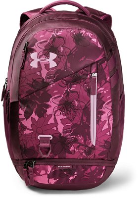 Under Armour Hustle 4.0 Backpack — 669-P.PINK