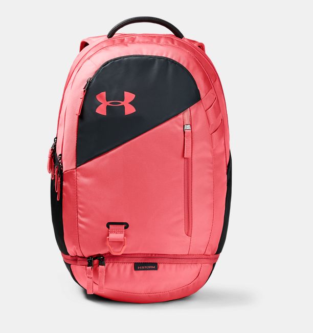 UA Hustle 4.0 Backpack, Watermelon, , Watermelon, Click to view full size