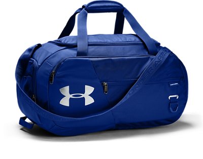 under armour duffle bag blue