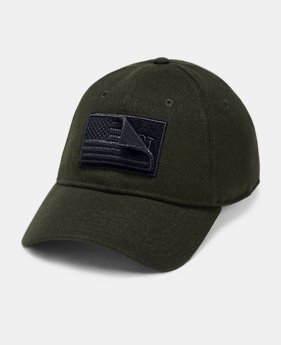 New Arrival Men's UA x Project Rock Veterans Day Cap 2 Colors Available $30