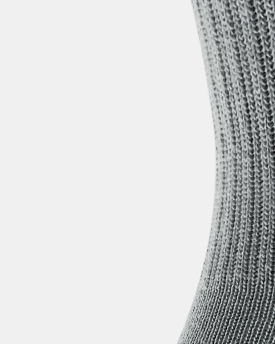 3 paires de chaussettes montantes UA HeatGear® pour adulte, Gray, pdpMainDesktop image number 4