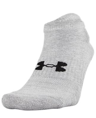 Unisex UA Training Cotton No Show 6Pack Socks Under Armour