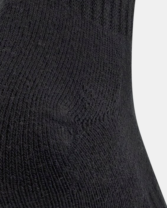 Unisex UA Cotton Quarter 6-Pack Socks | Under Armour