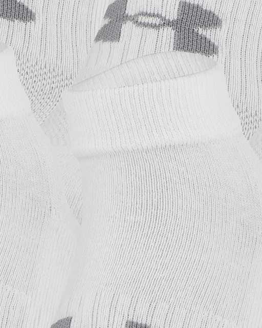 Set di 6 paia di calzini corti da uomo Under Armour Ua Charged Cotton 2.0  1312481-025 Nero