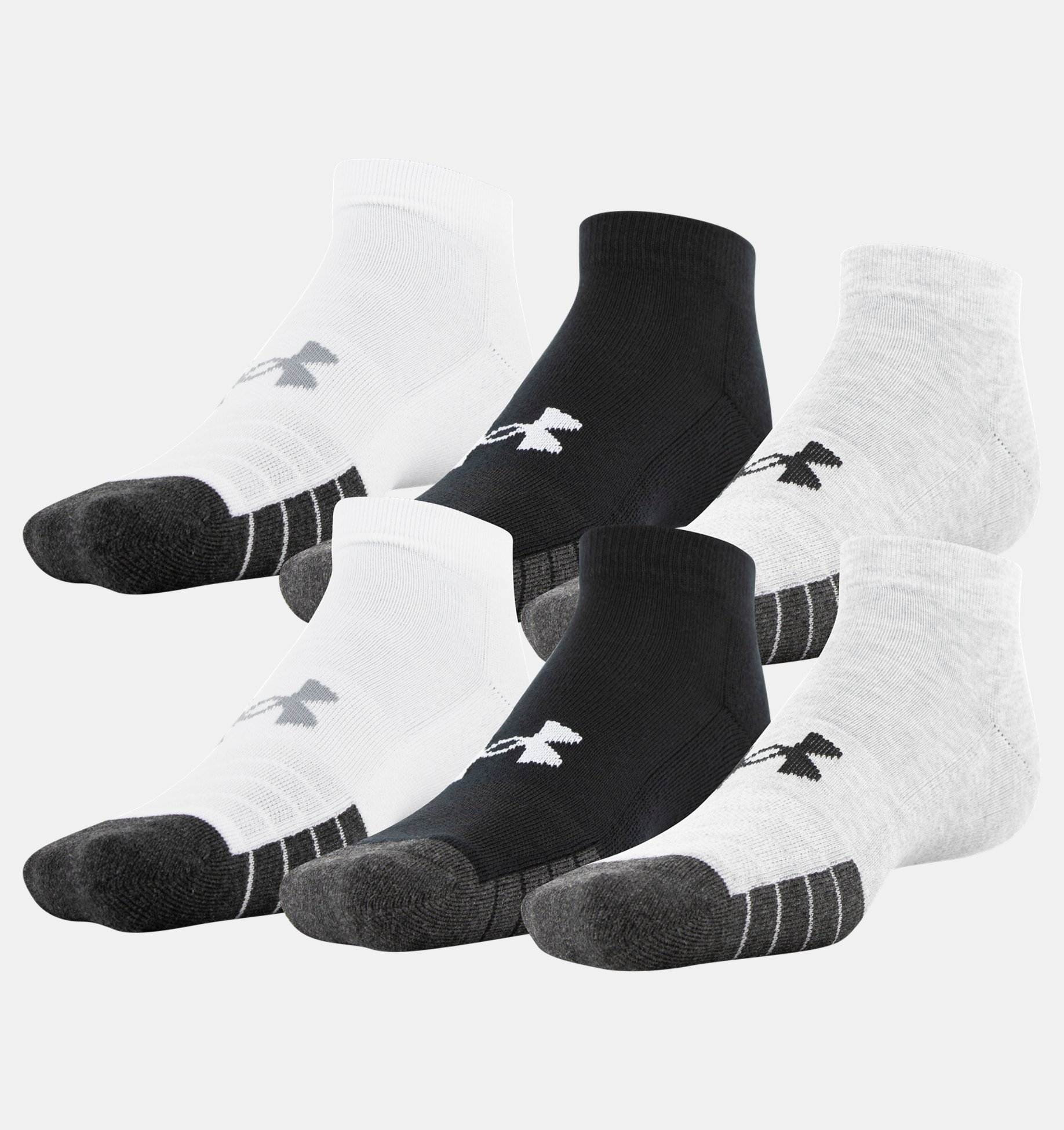 Unisex UA Performance Tech Low Cut Socks 6-Pack | Under Armour