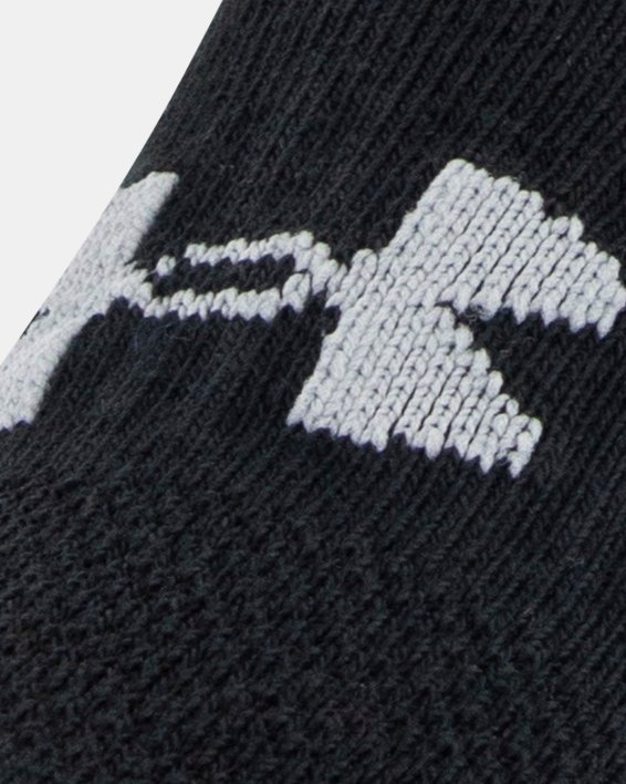 Chaussettes d'entraînement invisibles en coton UA pour jeune, paq. 6