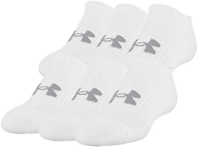 Kids' UA Training Cotton No Show Socks 6Pack Under Armour