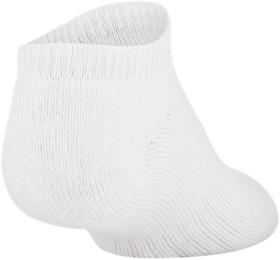 Under Armour Youth UA Training Cotton No Show Socks 6Pack