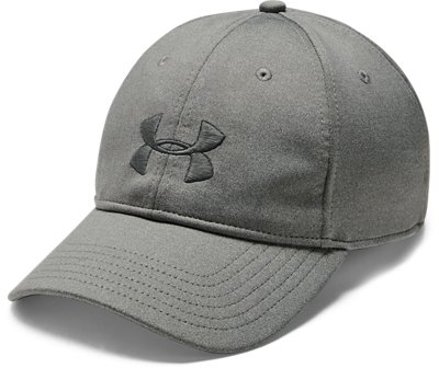 gray under armour hat