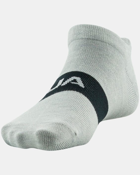Boys' UA Essential Lite No-Show Socks 6-Pack