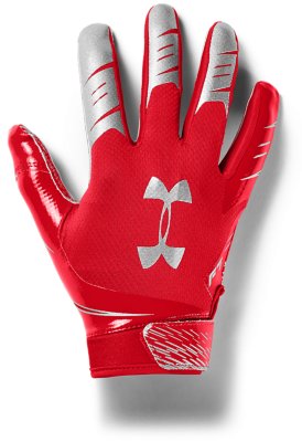 red under armour football gloves