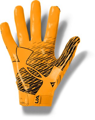 under armour orange gloves