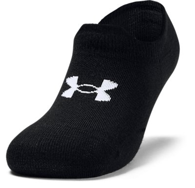 Paquete de Tres Pares de Calcetines UA Ultra Lo Unisex, Black, pdpMainDesktop image number 1