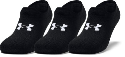 Paquete de Tres Pares de Calcetines UA Ultra Lo Unisex, Black, pdpMainDesktop image number 0