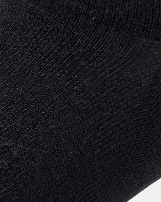 Unisex sokken UA Ultra Lo – 3 paar, Black, pdpMainDesktop image number 4