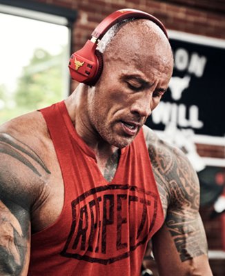 project rock headphones red